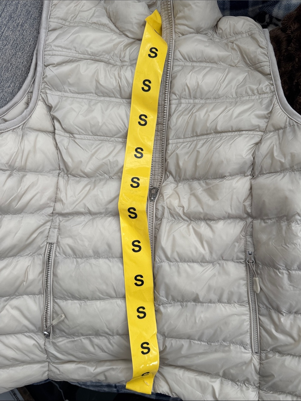 32 Degrees Light Gray Quilted Puffer Vest - Kids